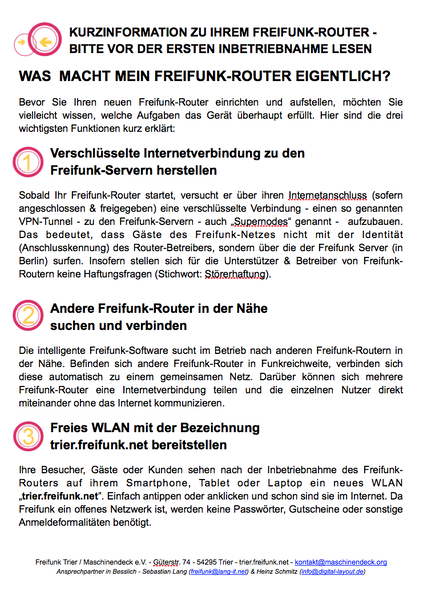 Datei:Freifunk Besslich Router Beipackzettel Seite 1.png